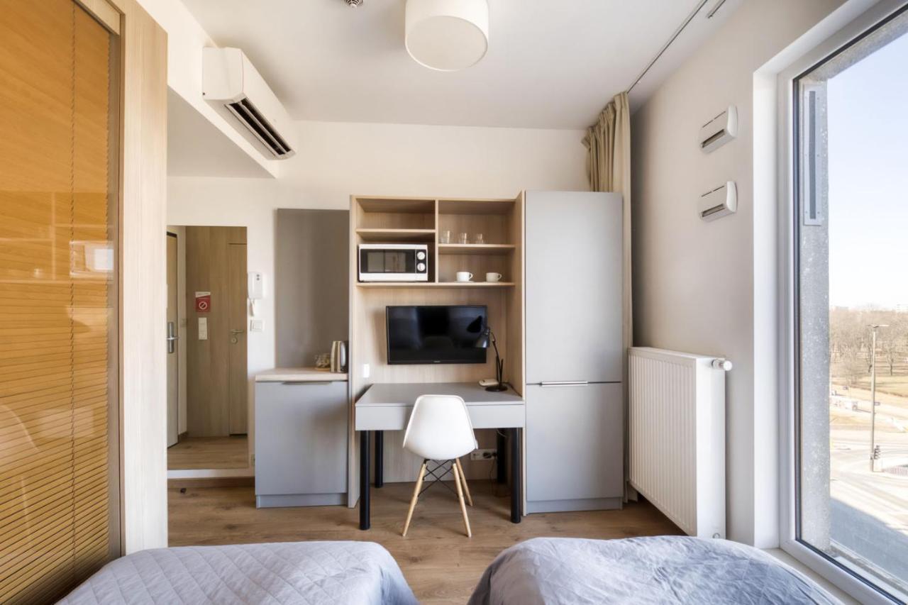 404 Rooms Wolska Apartament Warsawa Bagian luar foto